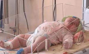 В Актобе родился малыш-гигант