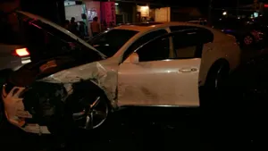 Желание объехать пробку привело к массовой аварии (ФОТО)