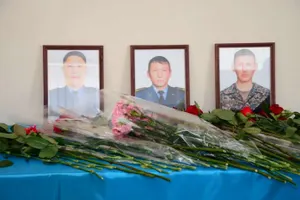 В МВД РК почтили память погибших в Актобе