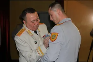 Героев, спасших десятки жизней, чествовали в ЮКО