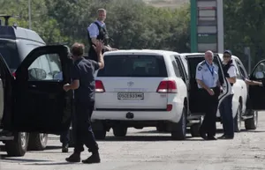 Наблюдатели ОБСЕ на востоке Украины попали под обстрел