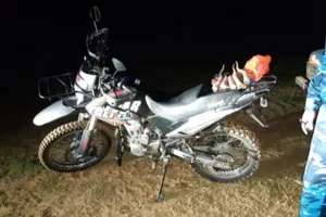 Мотоциклист с рогами сайги задержан в Айтекебийском районе