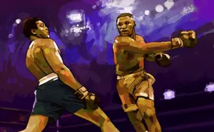 Слова пророка заставили художника вспомнить о Мохаммеде Али