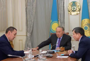 Нурсултан Назарбаев принял председателя федерации профсоюзов РК