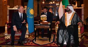 Нурсултан Назарбаев встретился с премьер-министром ОАЭ