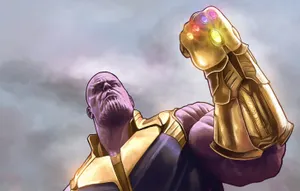 Что будет, если ввести в поисковике Google имя Таноса и нажать на перчатку