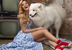 Ксения Бородина снялась для модного бренда вместе с дочкой