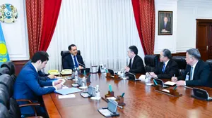 Сагинтаев обсудил приграничные вопросы с послом Кыргызской республики