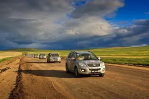 Казахстан принимает участие в международном автопробеге