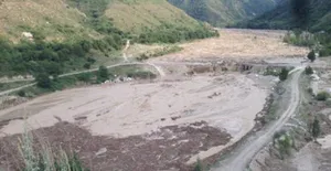 Сошедший в Талгаре сель подтопил несколько домов и детский лагерь