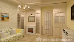 Гостиная в стиле Прованс