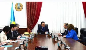 Сагинтаев встретился с послом Катара