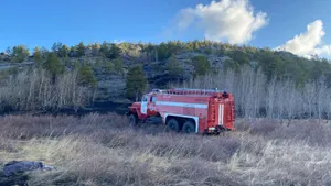 Степной пожар ликвидирован в Жасыбайском лесничестве