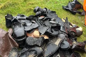 XIX ғасырдағы бәтеңкелер Уэльс жағалауынан табылды