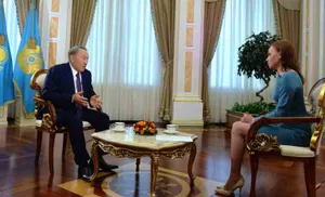 Нурсултан Назарбаев дал интервью телеканалу «Россия 24»