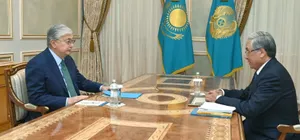 Токаев встретился с Жабалом Ергалиевым