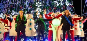 В столице зажглись огни главной елки страны