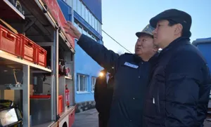 Байбек оценил новую компактную пожарную машину