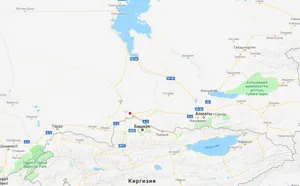 Землетрясение зафиксировано в 356 км от Алматы