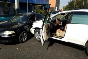 ДВД Алматы: За рулем «Лексуса» сидела сама Серкебаева. Видео