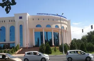 Сильный пожар произошёл в Национальной телерадиокомпании Узбекистана