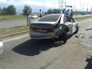 ДТП в Алматы: водитель уснул за рулем (ФОТО)