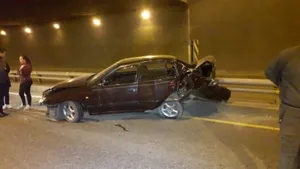 Нетрезвый водитель пытался скрыться с места ДТП в Алматы