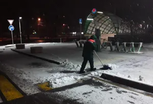 До 18 сантиметров снега выпало в Алматы