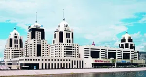 Горит дом, где проживает казахстанская политическая элита