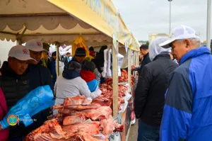 В Астане проходит большая продуктовая ярмарка