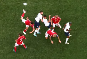 Сборные Франции и Дании продолжат борьбу на ЧМ-2018