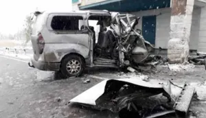 В Акмолинской области гололед стал причиной аварии с тремя погибшими