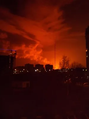 В Атырау на НПЗ горела печь