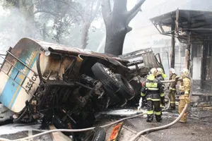 Экспертиза сгоревшего бензовоза показала неисправность тормоза