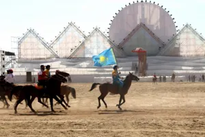 Игры кочевников: Казахстан обыграл США и вышел в полуфинал по кокпару