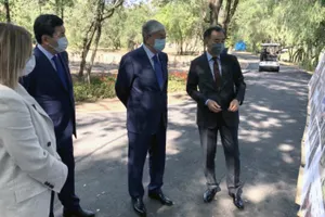 Токаев ознакомился с благоустройством Алматы
