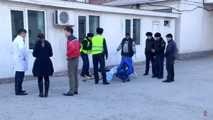 Опубликовано видео с места убийства шымкентского школьника