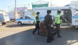 Около рынка в Уральске обнаружили труп мужчины в железном ящике