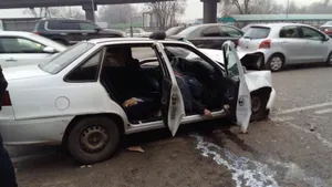 Страшное ДТП с участием автобуса в Алматы (ФОТО)