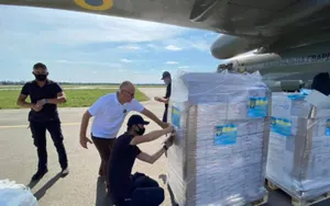 Гуманитарная помощь из Украины и Германии прибыла в Костанай