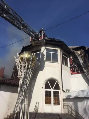 «Байтерек» загорелся в Костанае