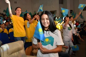 День государственных символов РК отметили в Алматы. ФОТО, ВИДЕО