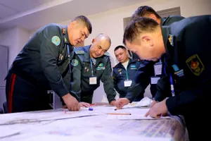 Руководство Вооруженных сил проводит командно-штабную игру