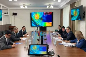 Товарные поставки на 348 миллионов долларов обсудили Армения и Казахстан