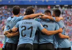 На ЧМ-2018 Уругвай лидирует в группе «А»