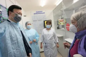 Цой проинспектировал работу медорганизаций Алматы