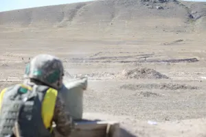 По тревоге были подняты подразделения гарнизона в Капшагае