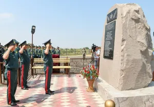 Памятник погибшим при крушении Ми-8 установили в Кызылординской области