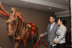 В Назарбаев Центре открылся зал «Курган Сакского Вождя»