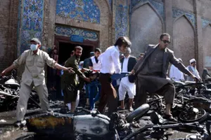 При взрыве в мечети погибли 26 человек в Афганистане